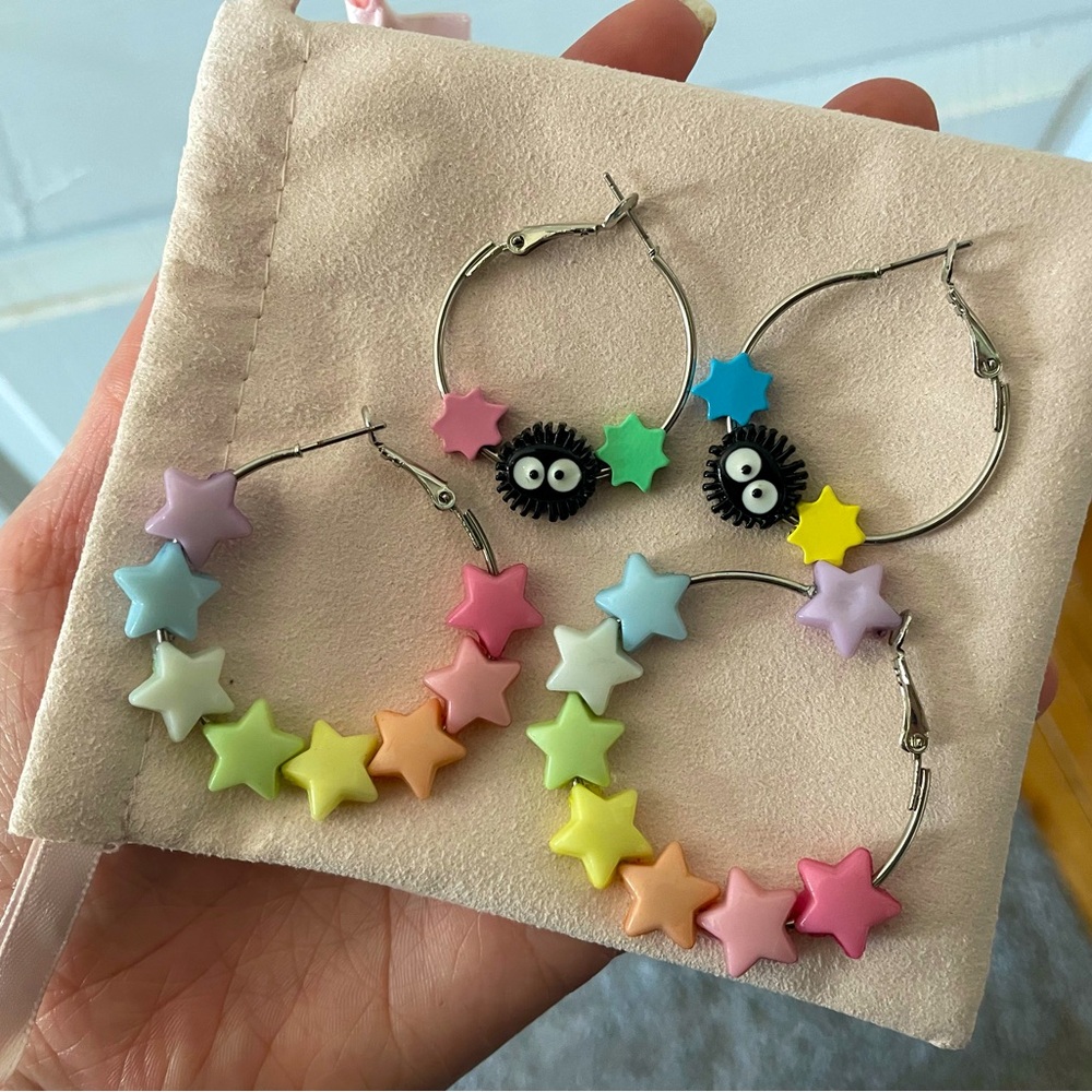 Spirited Away Hoop Earrings